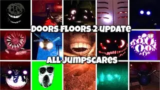 DOORS Floors 2 UPDATE : The Mines - All Jumpscares & All Entities !