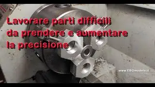 Lavorare parti  difficili da prendere sul tornio e aumentare la precisione con le griffe morbide.