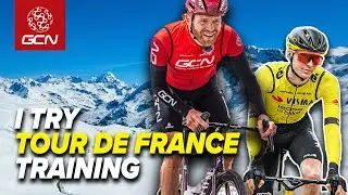 We Tried The Toughest Tour De France Training Session (Visma-Lease A Bike)