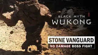 Black Myth Wukong - Stone Vanguard Boss Fight (No Damage Taken)