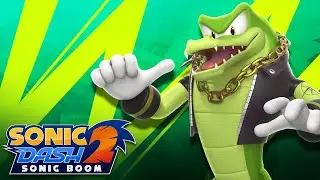 Sonic Dash 2: Sonic Boom - Vector the Crocodile Gameplay Showcase