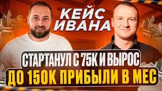 Кейс Ивана, всего вложил в бизнес 100к и за год вышел на чистую прибыль 150тыс. руб за мес. Ozon