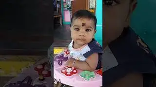 cute baby boy playing hover