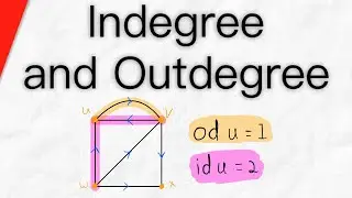 Indegree and Outdegree in Directed Graphs | Graph Theory