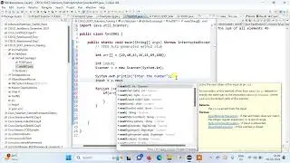 Check whether a specific number is present in the given single dimensional array or not .