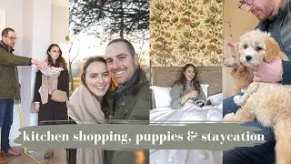 KITCHEN SHOPPING, PUPPIES & STAYCATION | Laura Melhuish-Sprague