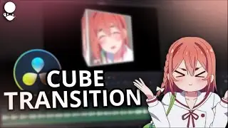 DaVinci Resolve | 3D Cube Transition | Animating a Cube