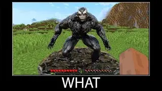 Minecraft wait what meme part 373 realistic minecraft Venom