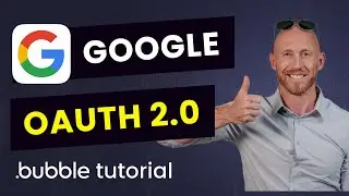 How to Setup a Google OAuth 2.0 API Connection - Bubble.io Tutorial