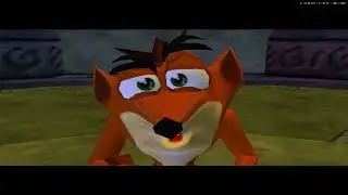 Crash Twinsanity PS2 testing on the Nintendo switch