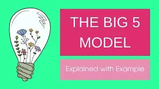 Big 5 Model of Personality