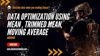 Data optimization using Mean , Trimmed Mean, Moving Average #arduino