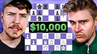 When MrBeast Lost $10,000 Playing Chess with Ludwig ♟️