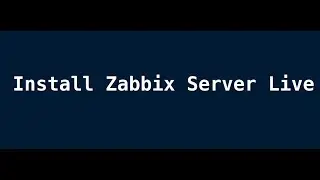 Install Zabbix Server