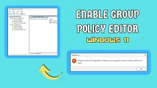 How to Enable the Group Policy Editor in Windows 10 & 11 Home Editions