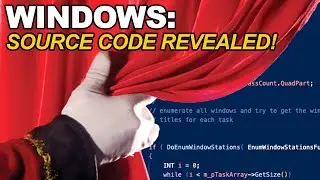 The Windows Source Code Revealed: Task Manager (E01)