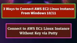 Connect to AWS Linux Instance From Windows | Access AWS EC2 Instance SSH Putty | AWS EC2 Ubuntu