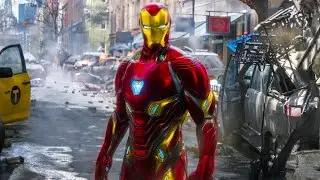 Iron Man NanoTech Suit Up Scene - Iron Man Mark 50 Suit Up - Avengers Infinity War (2018) Movie Clip