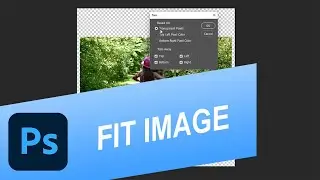 How to Fit Image to Canvas in Photoshop