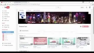 How to add website link to your youtube channel