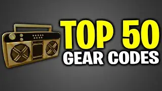 TOP 50 AMAZING ROBLOX GEAR CODES!