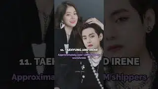 Most popular kpop ships in the world 