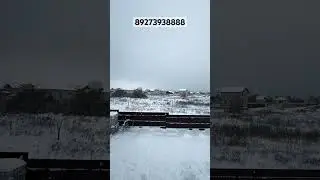 Бурим колодец зимой. 