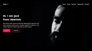 Personal Portfolio Website Design