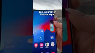 Samsung Water Volume Style 🐬 #samsungtips