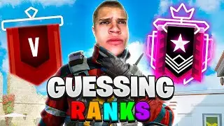 Guessing Your Rank in Rainbow Six Siege