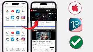 iOS 18 : How To Split Screen on iPhone -iPad || How To Enable Multitasking in iPhone