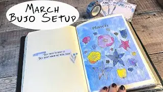 March Bullet Journal Set Up