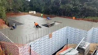 Amazing Modern Basement Construction Technology - Amazing Ingenious House Construction Workers