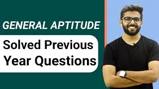 Solved Previous Year Questions | Shortcut Trick | General Aptitude for Placement