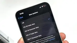 iOS 18 Public Beta Not Showing in Software Update | iOS 18 Public Beta Option not Showing |