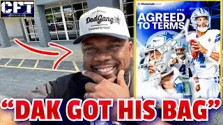 DAK signed 4-year deal worth a record $240M LETS GO!