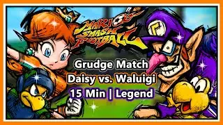 Mario Smash Football (Super Mario Strikers) - Grudge Match | Daisy vs. Waluigi | 15 Min | Legend (R)