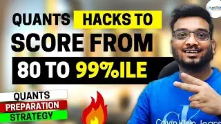 QUANTS Hacks to Score from 80 to 99%ile | How many EASY Questions in Quants Every Year in CAT?