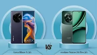 Lava Blaze X Vs Realme Narzo 70 Pro || Full Comparison ? Which one is Best?