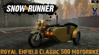 Обзор мода Royal Enfield Classic 500 Motorbike - Snowrunner - Снегоход - Дон - Промзона - #524🚧