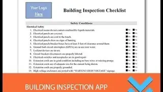 Free Building Inspection Checklist Form - Freedform.com