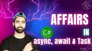 Easy Explanation on async await task in csharp Programming | Difference in async await and task