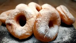 ПОНЧИКИ на дрожжевом тесте!🍩