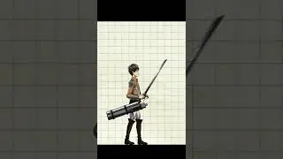 How to animate Attack on Titan eren Yeager. #attackontitan #erenyeager #anime #howto #animation