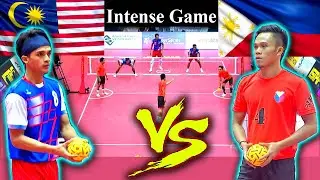 Sepak Takraw - Philippines Vs Malaysia ! Full Game ! HD