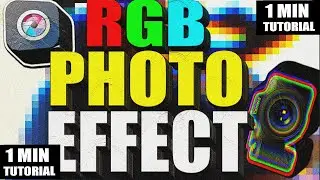 Pixlr - How To Create RGB Split Photo and Image Effect Tutorial