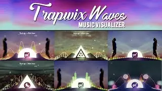 Audio Spectrum Music Visualizer After Effects Template | TrapWix Waves