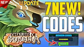 *NEW UPDATE* CREATURES OF SONARIA CODES 2024 ! ROBLOX CREATURES OF SONARIA CODES