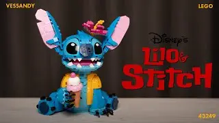 СТИЧ В ЛЕГО | ОБЗОР LEGO DISNEY STITCH 43249