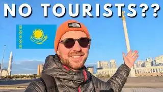 WE were the ONLY tourists in this city!! 🇰🇿 Meeting friendly locals in Astana, Kazakhstan